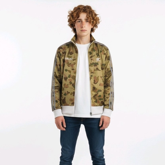 adidas Other - Adidas Originals Firebird track jacket in a camouflage pattern .Size L